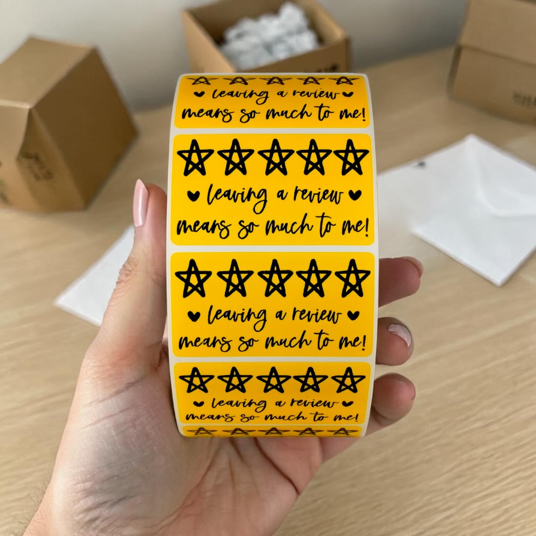 Review Stickers